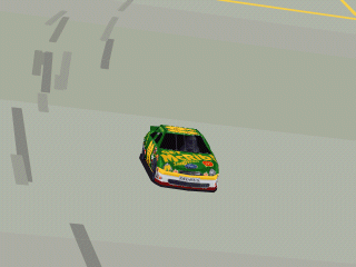 Setzer pulls away.